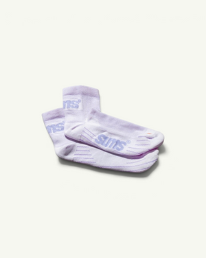 SUMS Quarter Crew Sock Faded Lilac