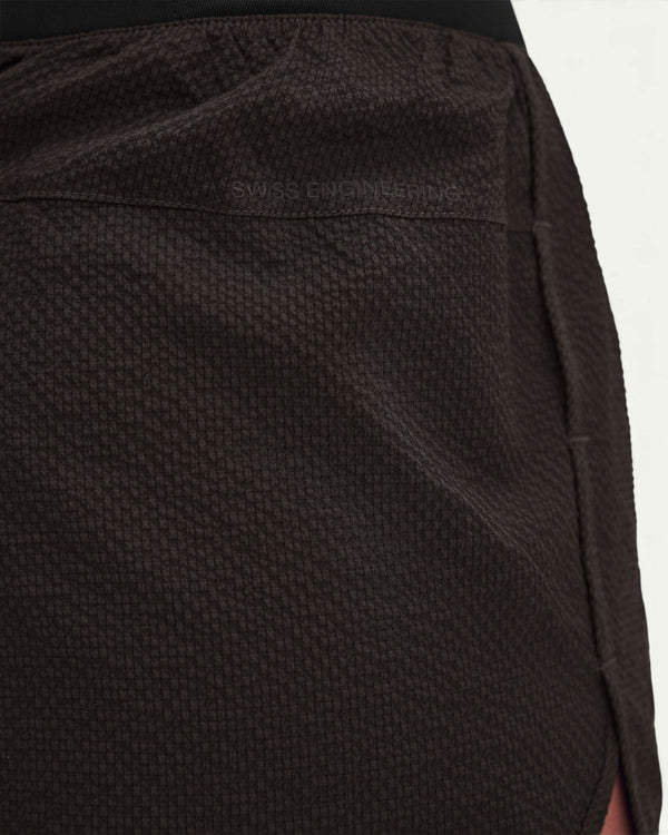 On Women's Performance Volt Shorts, Espresso - image 5