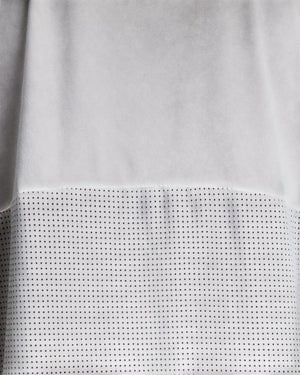 Amateur FrioSoft box tee in white with perforated detailing and a unique SaltFade finish for a breathable feel.