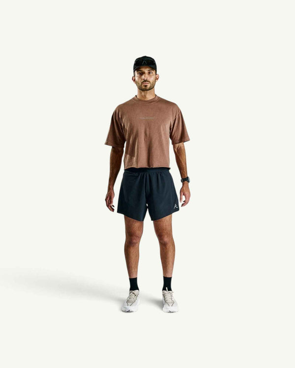Raide Men's TrailTech Short 5", Black – front