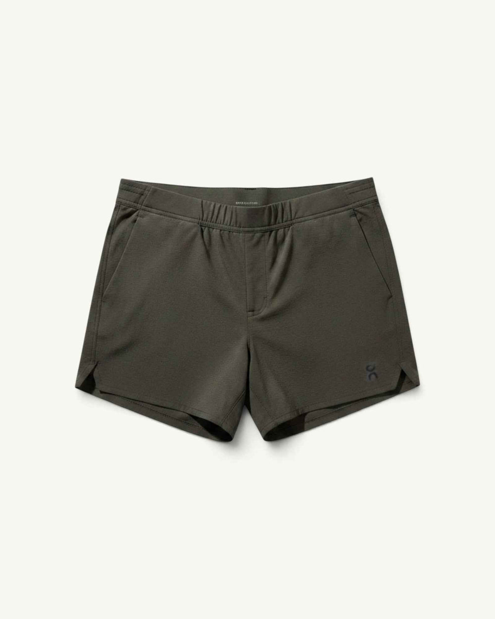 On Men's Performance Volt Shorts, Espresso – front
