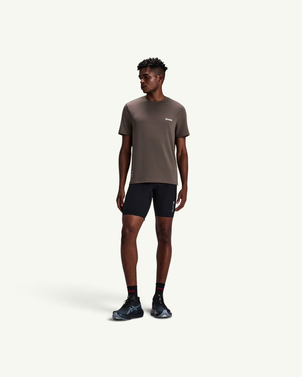 Bandit Men's SoLite Half Tights, Black | Amateur