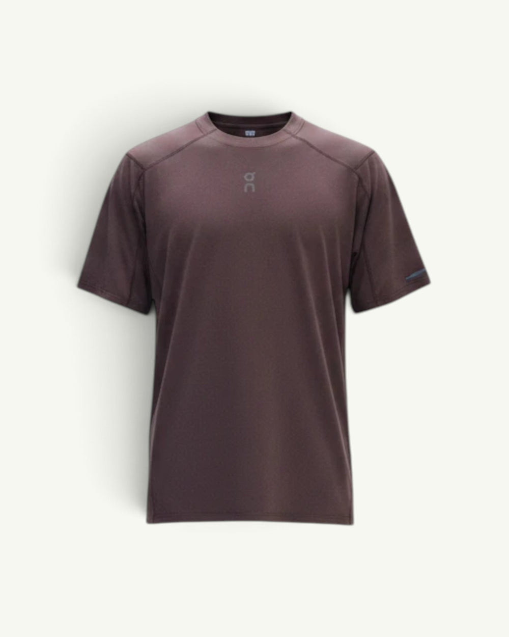 Amateur Men's Trail-T Solar brown breathable hiking t-shirt with UV protection and short sleeves.