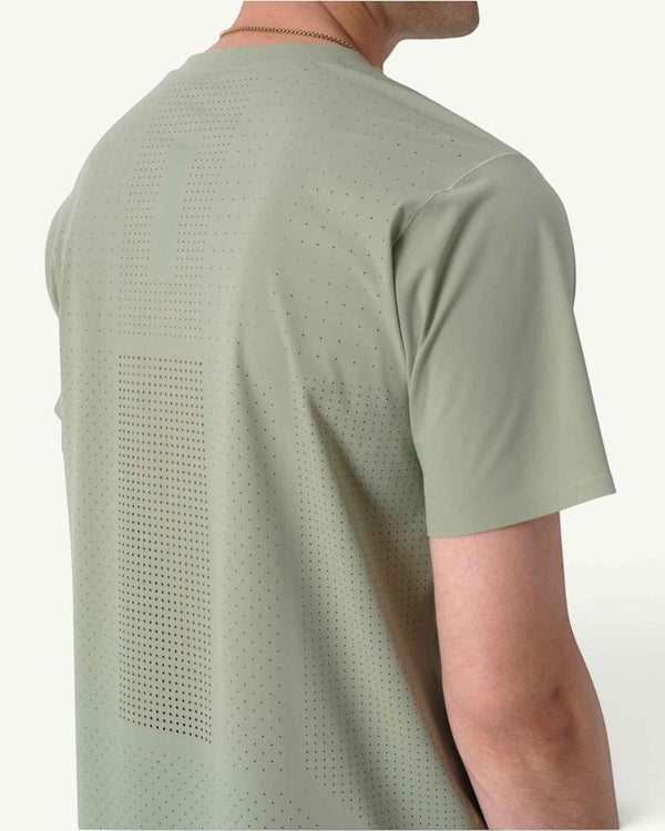 Raide Men's Thermal Dispersion Tee, Willow – side