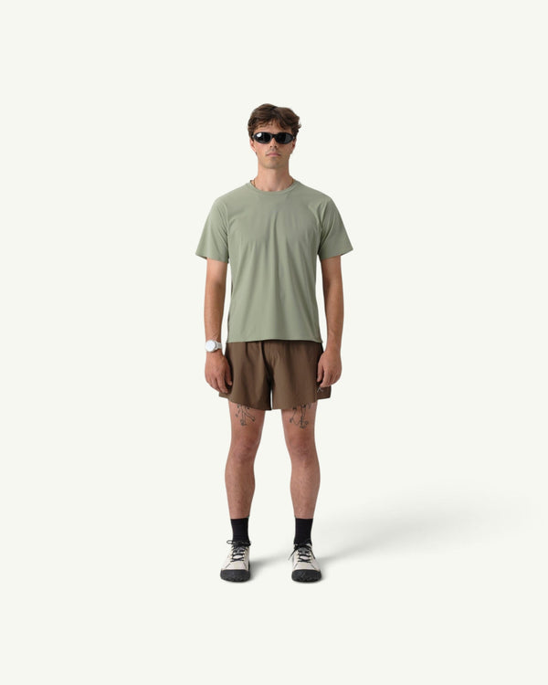 Raide Men's Thermal Dispersion Tee, Willow – front