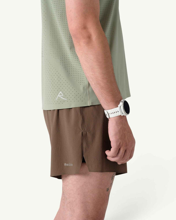 Raide Men's Thermal Dispersion Tee, Willow – side