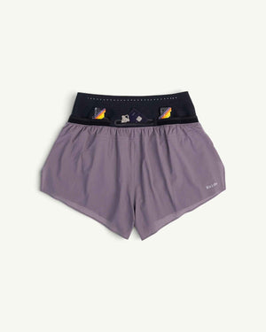 Raide Women's TrailTech Short 4", Dusk – detail