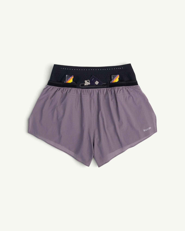 Raide Women's TrailTech Short 4", Dusk – detail