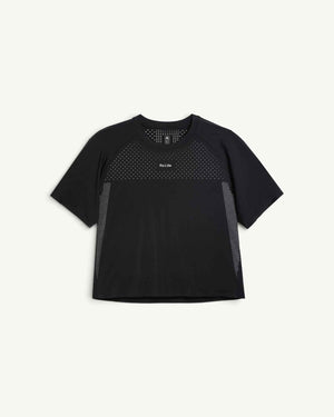 Raide Women's Thermal Dispersion Tee, Black – front