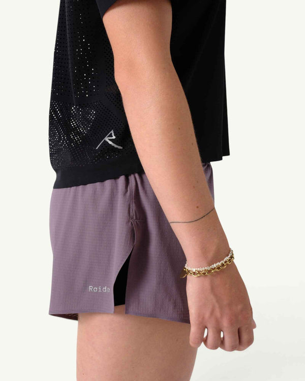 Raide Women's Thermal Dispersion Tee, Black – side