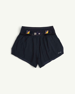 Raide Women's TrailTech Short 4", Black – detail