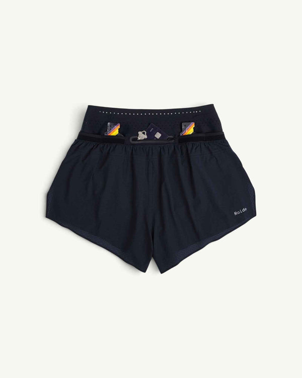 Raide Women's TrailTech Short 4", Black – detail