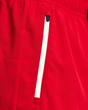 Bandit Men's CoolGrid 2-in-1 Run Shorts, Oxide Red | Amateur