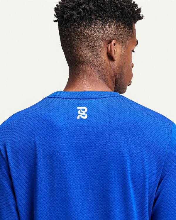 Bandit Men's Micromesh Long Sleeve, Bauhaus Blue | Amateur