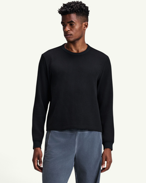 Bandit Men's Polartec Waffle Long Sleeve, Black | Amateur