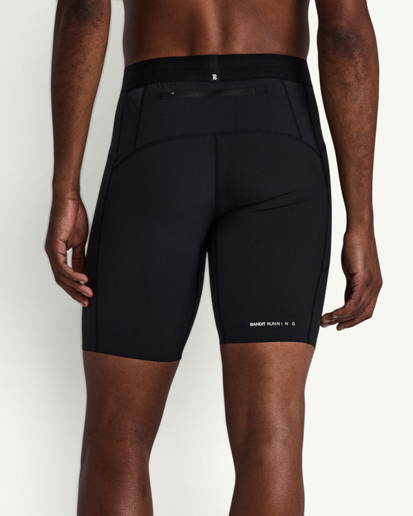 Bandit Men's SoLite Half Tights, Black | Amateur