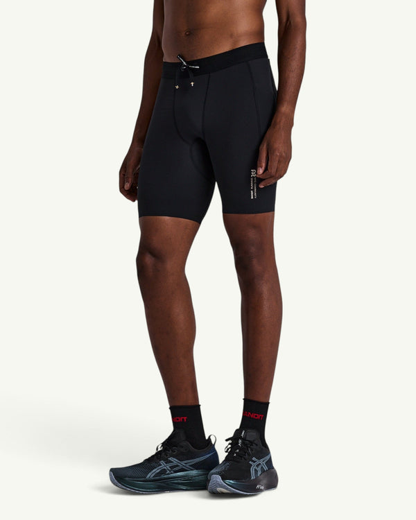 Bandit Men's SoLite Half Tights, Black | Amateur