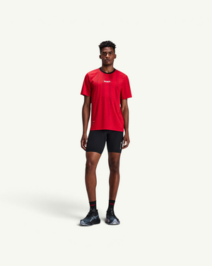 Bandit Men's Specter Performance Run Tee with Flopack, Oxide Red | Amateur