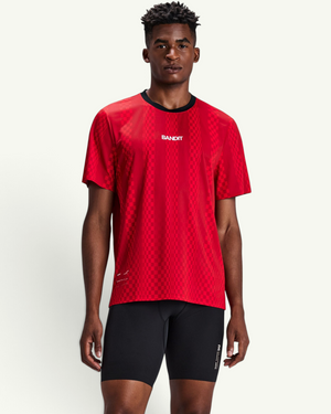 Bandit Men's Specter Performance Run Tee with Flopack, Oxide Red | Amateur