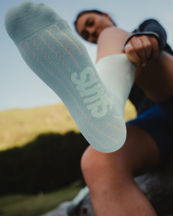 SUMS Quarter Crew Sock Mint