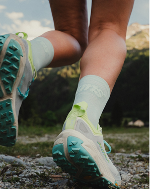 SUMS Quarter Crew Sock Mint