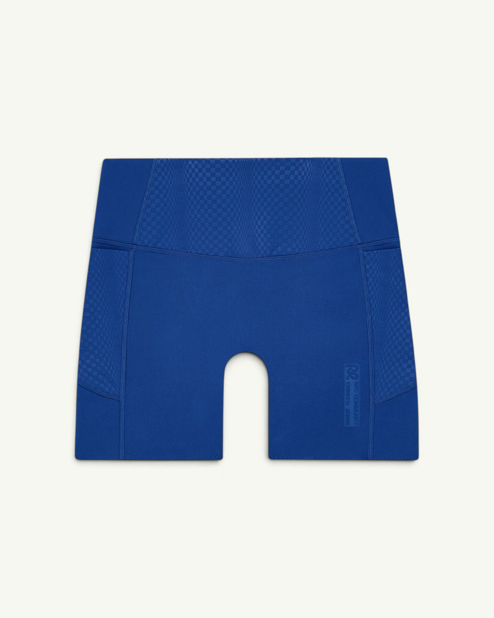 Bandit Vanisher Threshold 5" High Waist Compression Shorts, Bauhaus Blue – front