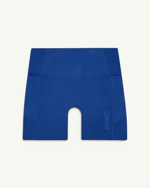 Bandit Women's Vanisher Threshold 5" High Waist Compression Shorts, Bauhaus Blue | Amateur