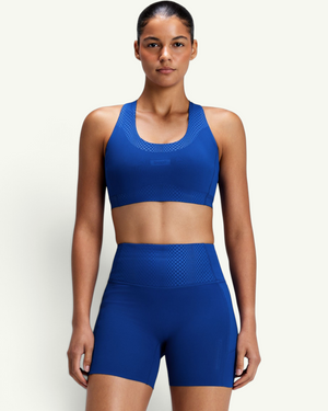 Bandit Women's Vanisher Threshold Run Bra, Bauhaus Blue | Amateur